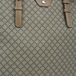 مملوكة مسبقًا Gucci Beige Diamante Canvas Large Shopper