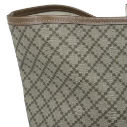 مملوكة مسبقًا Gucci Beige Diamante Canvas Large Shopper