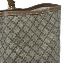 مملوكة مسبقًا Gucci Beige Diamante Canvas Large Shopper