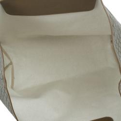مملوكة مسبقًا Gucci Beige Diamante Canvas Large Shopper