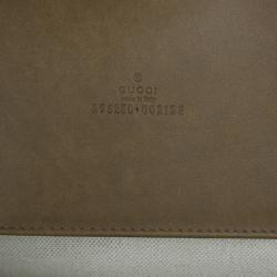 مملوكة مسبقًا Gucci Beige Diamante Canvas Large Shopper