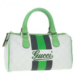 Pre Owned Gucci Web Detail Boston