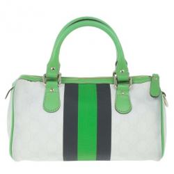 Pre Owned Gucci Web Detail Boston