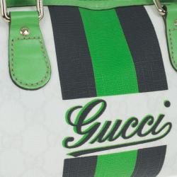 Pre Owned Gucci Web Detail Boston