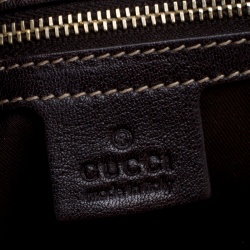 مملوكة مسبقًا Gucci Beige/Brown GG Canvas Medium Horsebit Pelham Shoulder Bag
