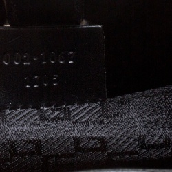 Pre Owned Gucci Black Leather Jackie O Tote