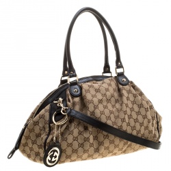 Pre Owned حقيبة غوتشي دوم سوكي كانفاس مونوغرا مي