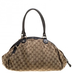 Pre Owned حقيبة غوتشي دوم سوكي كانفاس مونوغرامي