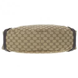 Pre Owned Gucci Monogram Abbey D-Ring Hobo