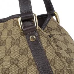 Pre Owned Gucci Monogram Abbey D-Ring Hobo