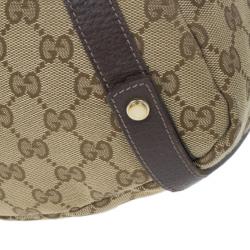 Pre Owned Gucci Monogram Abbey D-Ring Hobo