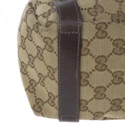 Pre Owned Gucci Monogram Abbey D-Ring Hobo