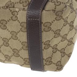 Pre Owned Gucci Monogram Abbey D-Ring Hobo