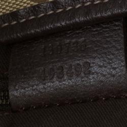 Pre Owned Gucci Monogram Abbey D-Ring Hobo