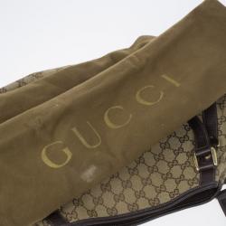 Pre Owned Gucci Monogram Abbey D-Ring Hobo