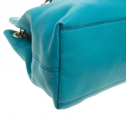 مملوكة مسبقًا حقيبة يد غوتشي متوسطة جلد وردي لامع متوسطة