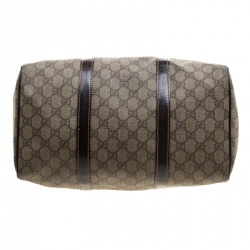 مملوكة مسبقًا حقيبة غوتشي جوي بوسطن متوسطة جلد غوتشيسيما سوداء