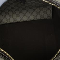 Pre Owned Gucci Monogram Guccissima Leather Large Boston Bag