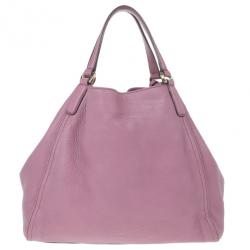 مملوكة مسبقًا Gucci Parma Pink Leather Soho Bag