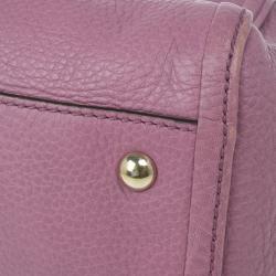 مملوكة مسبقًا Gucci Parma Pink Leather Soho Bag