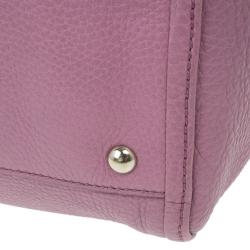 مملوكة مسبقًا Gucci Parma Pink Leather Soho Bag