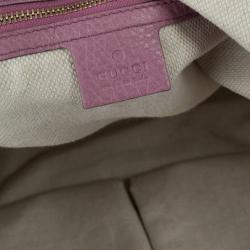 مملوكة مسبقًا Gucci Parma Pink Leather Soho Bag