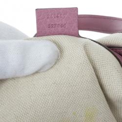 مملوكة مسبقًا Gucci Parma Pink Leather Soho Bag