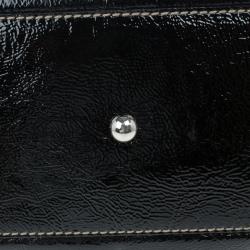 Pre Owned Gucci Black Snow Glam Small Boston Bag