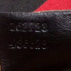 Pre Owned Gucci Black Leather Britt Messenger Bag