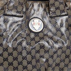 مملوكة مسبقًا Gucci Blue Guccissima Hysteria Shoulder Bag