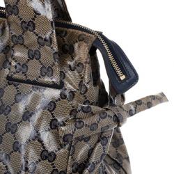 مملوكة مسبقًا Gucci Blue Guccissima Hysteria Shoulder Bag