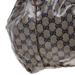 مملوكة مسبقًا Gucci Blue Guccissima Hysteria Shoulder Bag