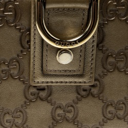 Gucci Light Brown Guccissima Leather D Ring Continental Wallet