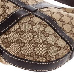 مملوكة مسبقًا Gucci Beige GG Canvas Royal Hobo