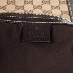 مملوكة مسبقًا Gucci Beige GG Canvas Royal Hobo