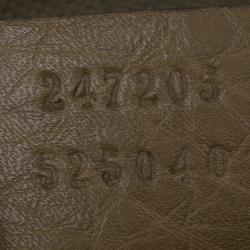 Pre Owned Gucci Floral Print Canvas Boston Bag