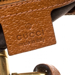 مملوكة مسبقًا حقيبة غوتشي جاكي نيلهيد صغيرة كانفاس GG سوداء