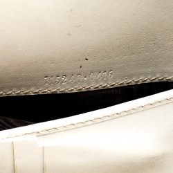 Pre Owned Gucci Light Beige Guccissima Leather Agenda Cover