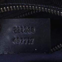 مملوكة مسبقًا Gucci Blue Guccissima Leather Crossbody Bag