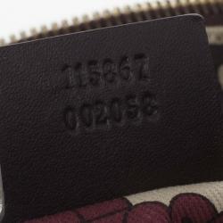 مملوكة مسبقًا Gucci Dark Brown Leather Guccissima Medium Horsebit Hobo