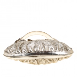 Pre Owned Gucci Light Gold Guccissima Leather Medium Queen Hobo