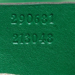 حقيبة كتف غوتشي غوتشي 1970 كبيرة جلد خضراء