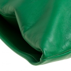 حقيبة كتف غوتشي غوتشي 1970 كبيرة جلد خضراء