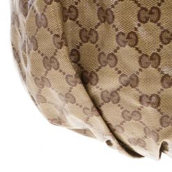 Pre Owned Gucci Crystal Monogram Hysteria Hobo