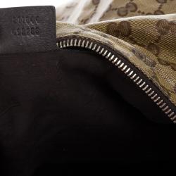 Pre Owned Gucci Crystal Monogram Hysteria Hobo