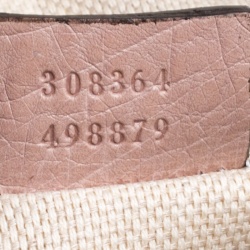 Pre Owned حقيبة كتف غوتشي سوهو ديسكو صغيرة جلد لامع أرجوانية