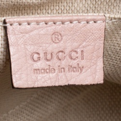 Pre Owned حقيبة كتف غوتشي سوهو ديسكو صغيرة جلد لامع أرجوانية