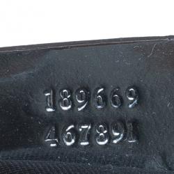 مملوكة مسبقًا Gucci Silver Monogram Coated Canvas Tote