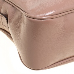 Pre Owned حقيبة كتف غوتشي سوهو جلد بيج متوسطة بسلسلة