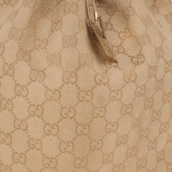 مملوكة مسبقًا Gucci GG Monogram Canvas Bucket Bag